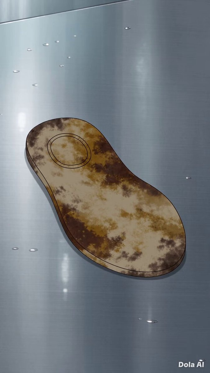seedance 提示词：日系动画风清洁解压视频（脏鞋垫一喷变白）