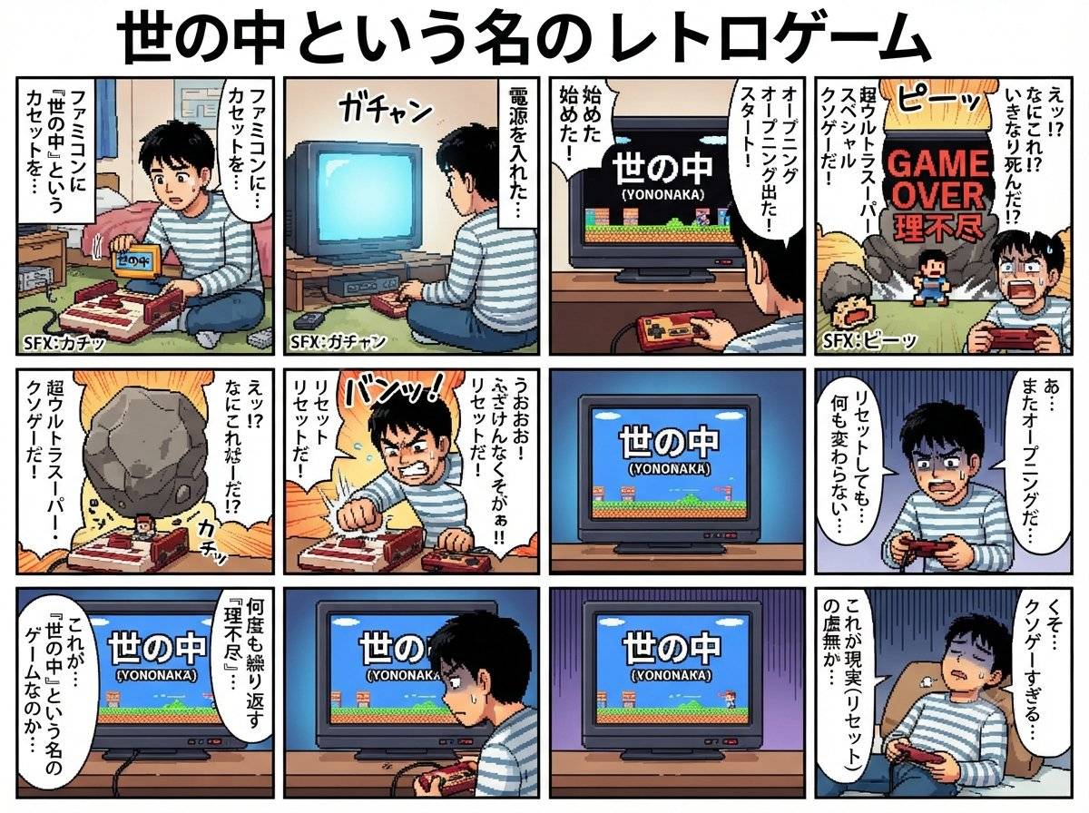 AI 漫画提示词（nano banana）：一句话生成多格搞笑漫画，自定标题、剧情和台词